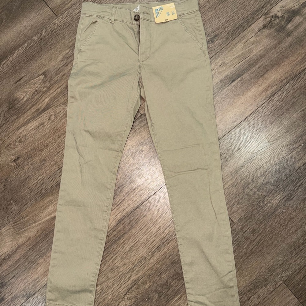 Kids Casual Tan Pants
